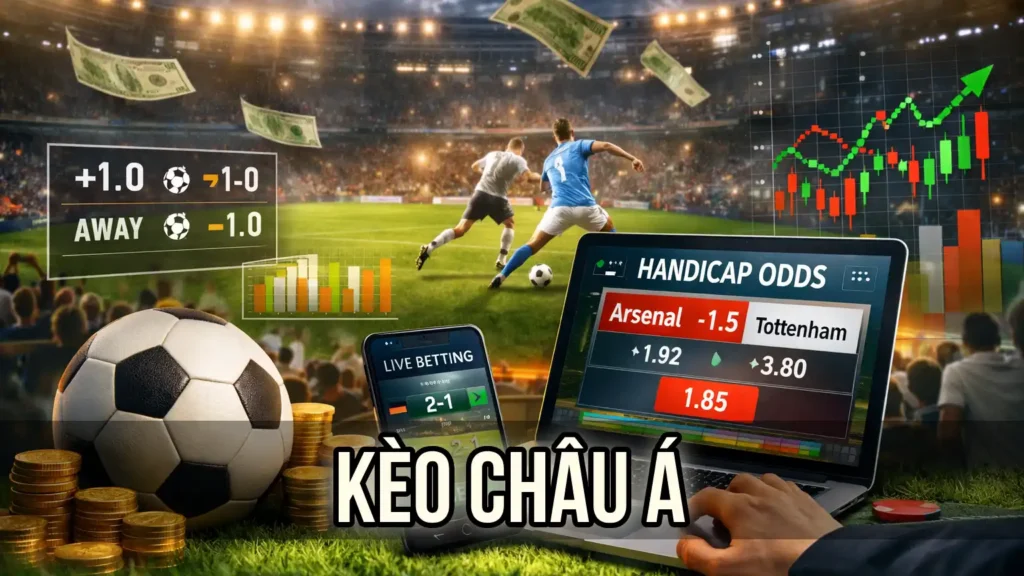 Tỷ Lệ Kèo 1 Cập nhật Kèo Châu Á (Handicap) tại Bóng Nhựa TV chính xác nhất