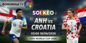 Soi kèo Anh vs Croatia 03:00 18/06/2026 FIFA World Cup 2026