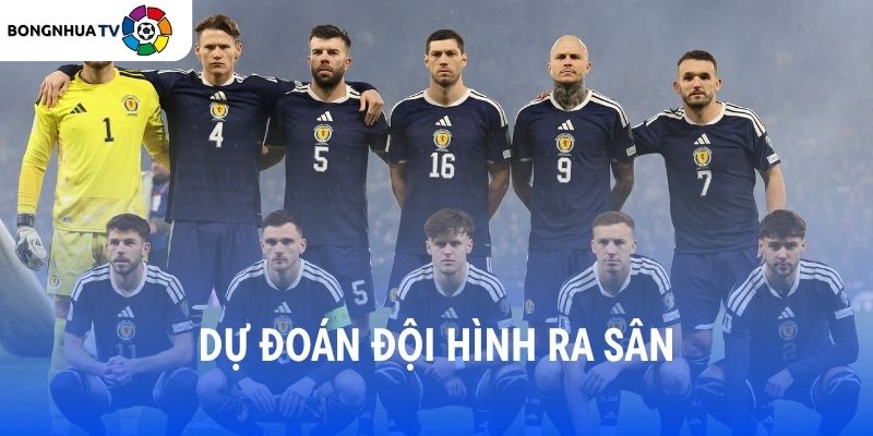 Dự đoán đội hình ra sân Scotland và Morocco